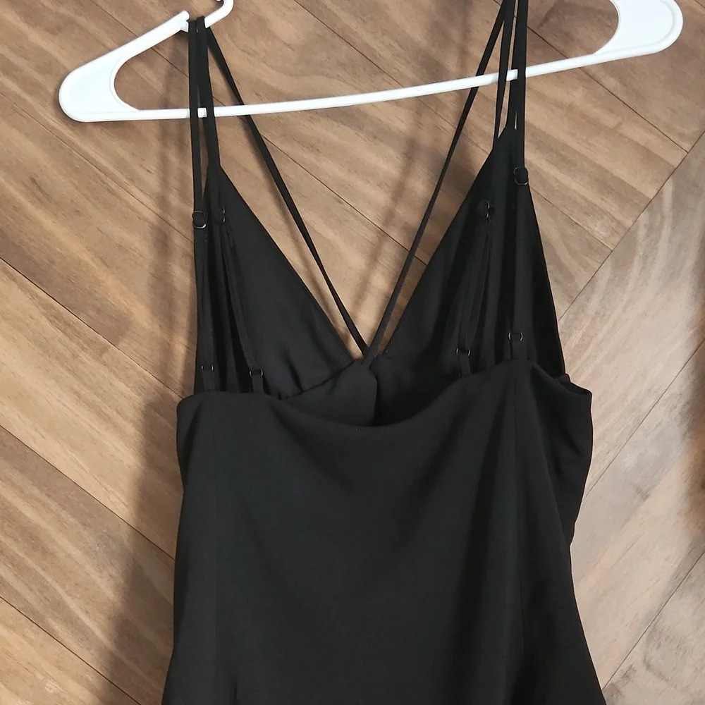 Zara Black Strappy Bodysuit - Picture 2 of 4